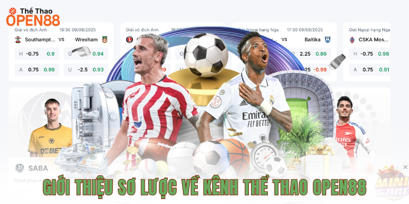 Thể Thao OPEN88 – Sân Chơi Cá Độ Trả Thưởng Cực Khủng
