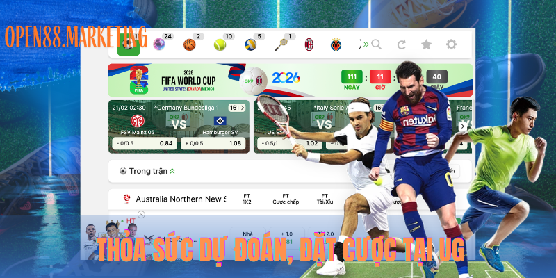United Gaming – Sảnh Cá Cược Thể Thao Siêu Hot Tại OPEN88