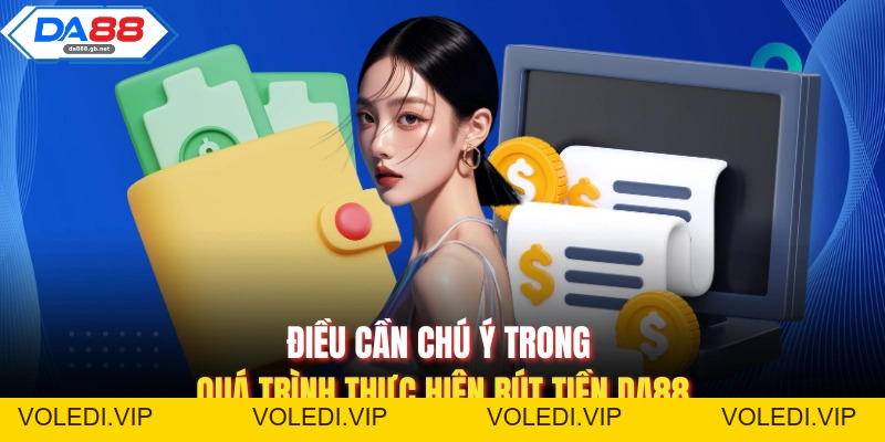Rút Tiền Da88 Một Cách Nhanh Chóng, An Toàn Và Chính Xác